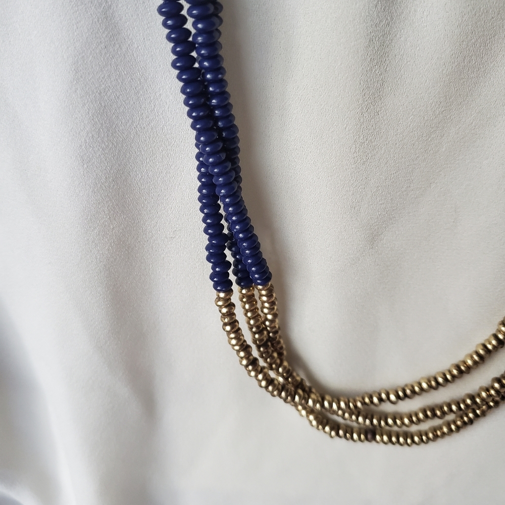 DONATED - Lucky brand multi strand beaded necklace - Picture 2 of 3